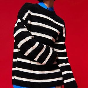 H&M oversized double-knit sweater